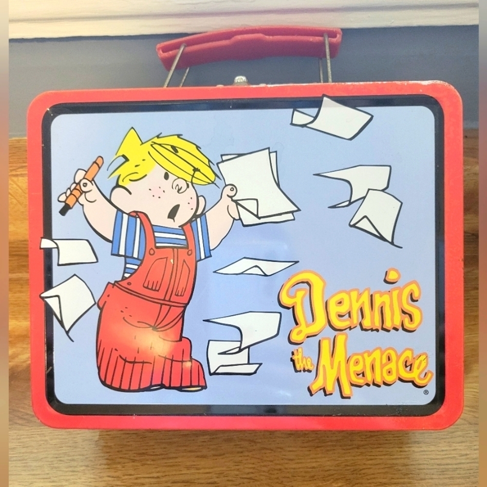 Dennis the Menace metal lunch box